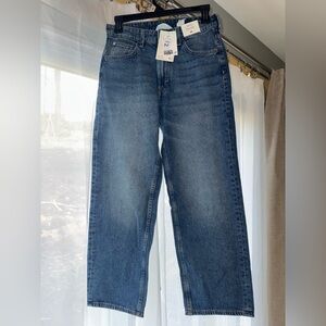 H&M Loose Fit Blue Jeans Size 14 (11-12Y) NWT